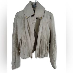 EXPRESS Suede Biker Jacket Small